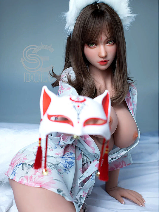 F3698-161cm(5.3ft)-35kg カズキ Fカップ TPE アジアンチャイナ チャーミング セクシーウーマン ラブドール｜SE Doll