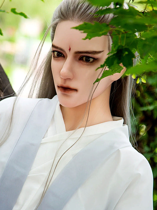 F4608-165cm/5ft5-40kg Full Size Femboy Sex Doll with Silicone Head - Qita doll