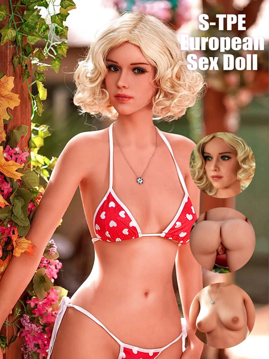 F4678-160cm/5ft2-39kg Scarlett B Cup S-TPE European Sex Doll | PiPer Doll