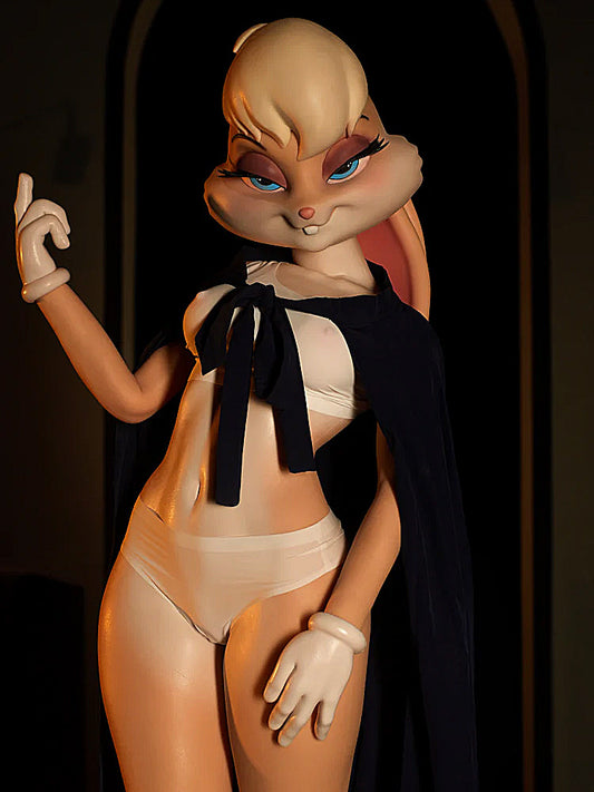 F4904k-150cm(4ft9)-35.5kg B Cup Silicone Furry Bunny Life Size Anime Sex Doll【IN Stock EU】 |Climax Doll Ultra