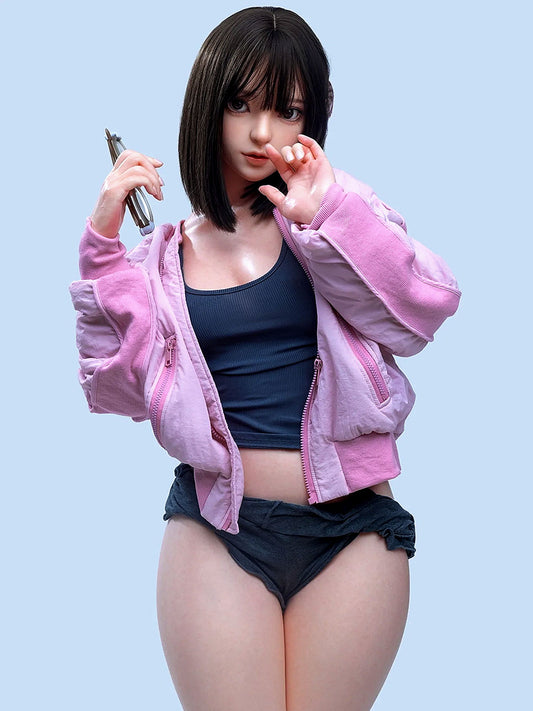 F5729—151cm/4ft9-34kg A Cup Silicone Asian Chinese Sex Doll  | Firefly Diary