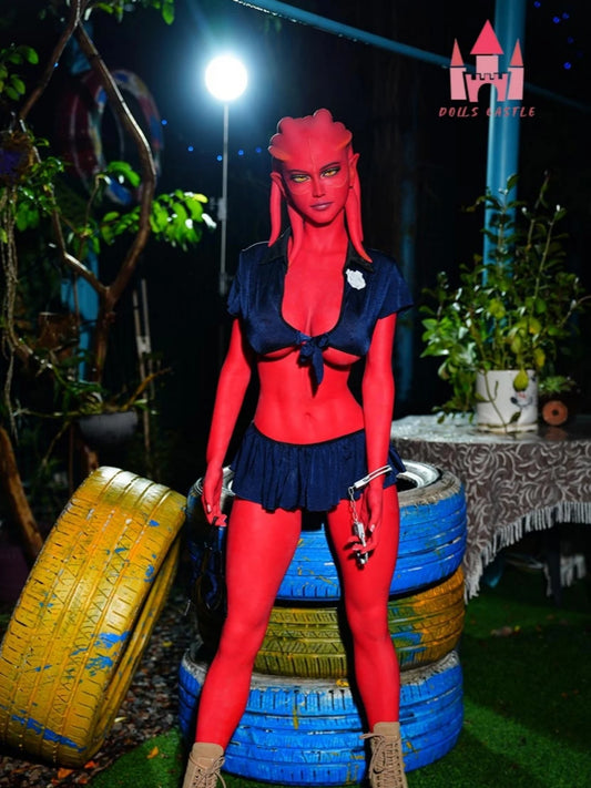 F7021-160cm/5ft2-43kg F Cup ELF Fantasy TPE Sexual Hentai Best Alien Sex Doll【IN Stock USA】｜Doll Castle