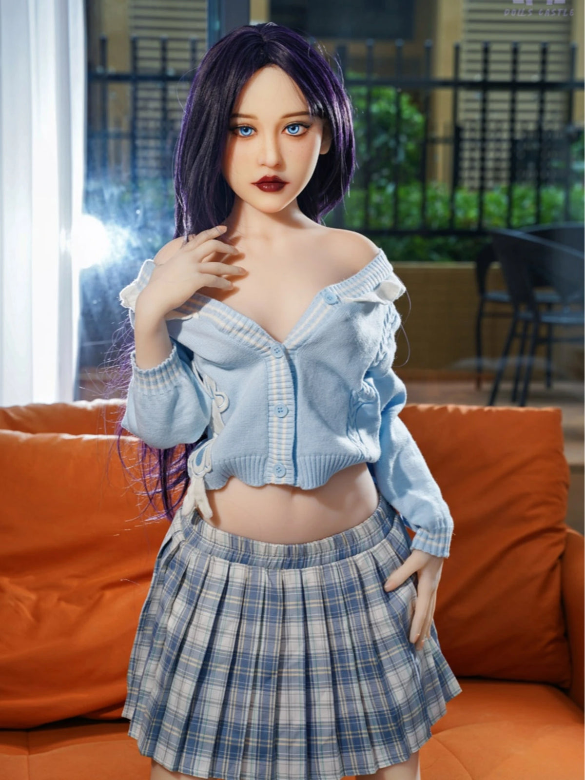 F7096-150cm/4ft9-29kg B Cup TPE Sexual flat chest  European Sex Doll｜Doll Castle