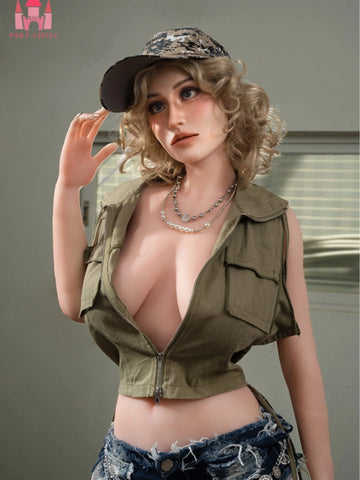 F7104-160cm/5ft2-27kg G Cup Silicon Sexual European Sex Doll｜Castle Doll