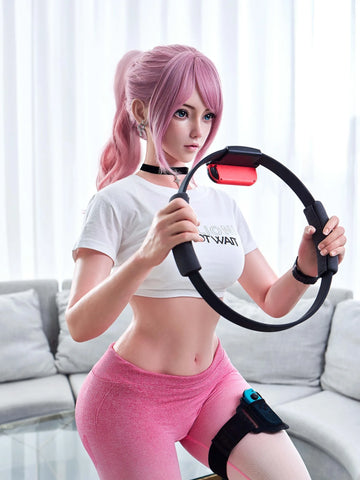 F7113-156cm(5.12ft)-29.7kg 2.1 B Cup Robot Silicone Head Adult Asian Sex Doll｜Bezlya Doll