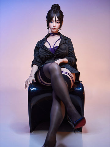 F7119-161cm(5.28ft)-32.8kg 2.2 I Cup Asian Real Silicone Japanese Office Lady Sex Doll｜Bezlya Doll