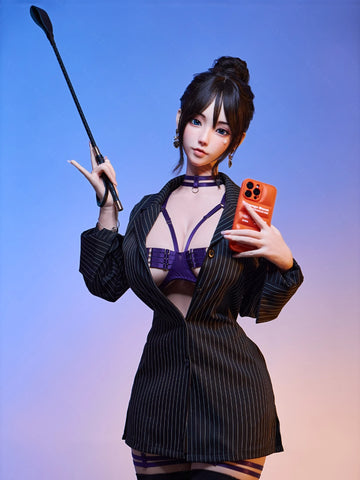 F7119-161cm(5.28ft)-32.8kg 2.2 I Cup Asian Real Silicone Japanese Office Lady Sex Doll｜Bezlya Doll