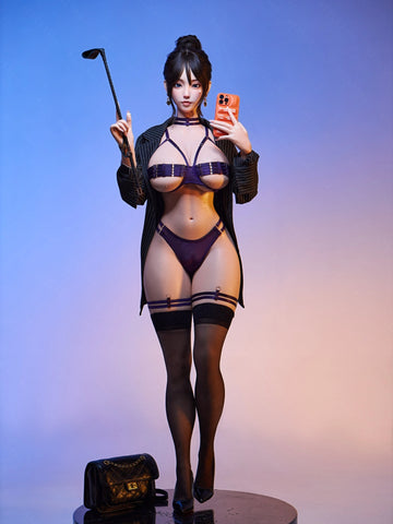 F7119-161cm(5.28ft)-32.8kg 2.2 I Cup Asian Real Silicone Japanese Office Lady Sex Doll｜Bezlya Doll