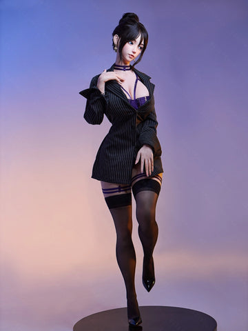 F7119-161cm(5.28ft)-32.8kg 2.2 I Cup Asian Real Silicone Japanese Office Lady Sex Doll｜Bezlya Doll