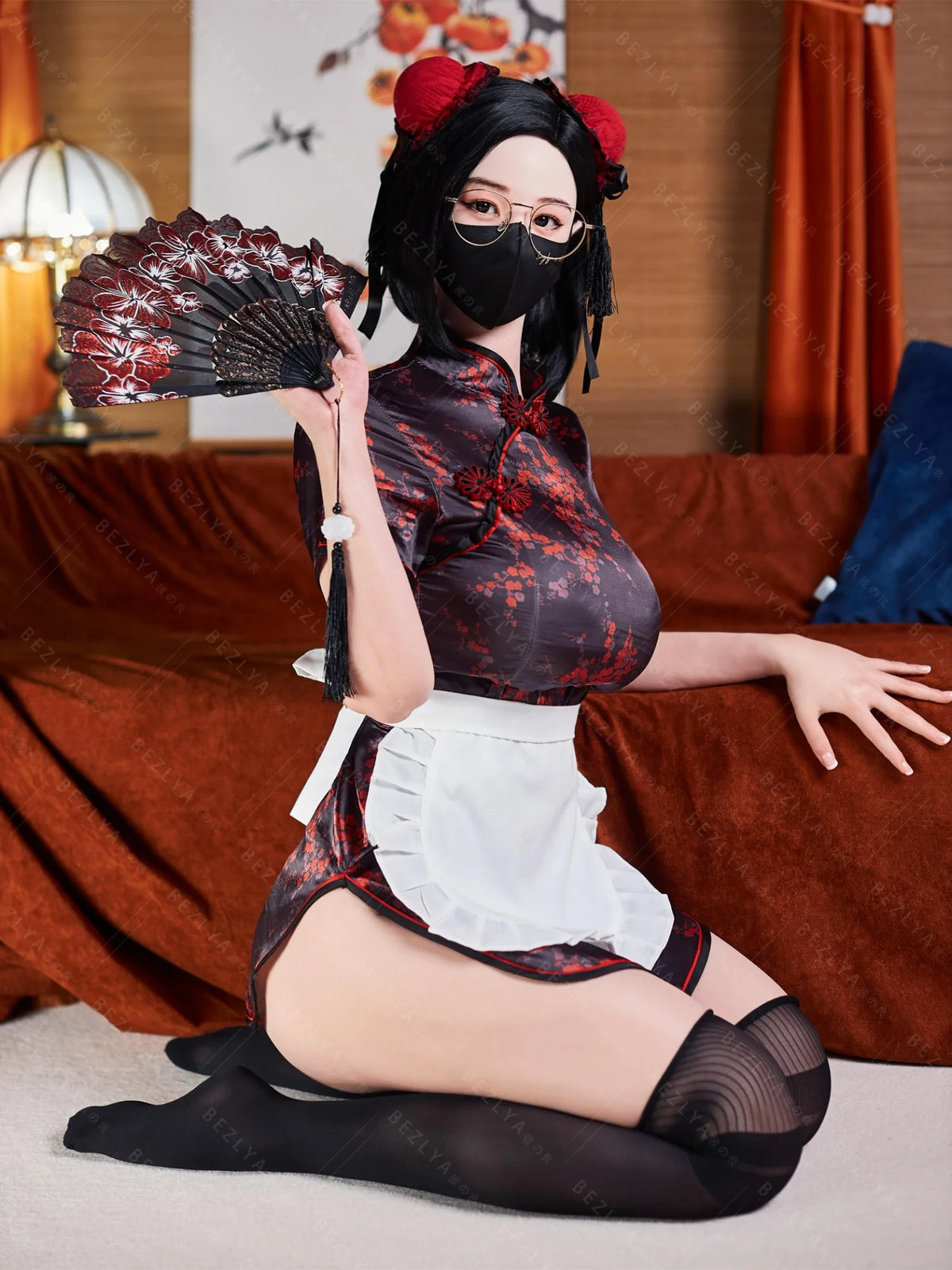 F7120-168cm(5.6ft)-42.5kg 2.2u E Cup Premium celebrity Chinese Sex Doll with 3 Love Holes Live action cosplay【NaiMi】｜Bezlya Doll