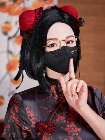 F7120-168cm(5.6ft)-42.5kg 2.2u E Cup Premium celebrity Chinese Sex Doll with 3 Love Holes Live action cosplay【NaiMi】｜Bezlya Doll