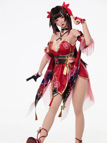 F7121-155Mcm(5.1ft)-38kg 2.2cf E Cup ROS Silicone Chinese Anime Sex Doll【ChunMoMo】｜Bezlya Doll