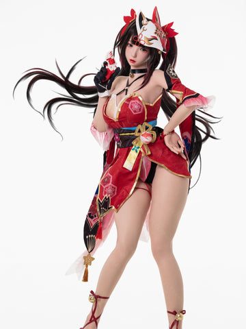 F7121-155Mcm(5.1ft)-38kg 2.2cf E Cup ROS Silicone Chinese Anime Sex Doll【ChunMoMo】｜Bezlya Doll