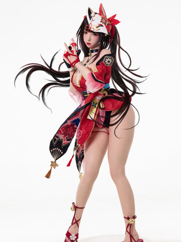 F7121-155Mcm(5.1ft)-38kg 2.2cf E Cup ROS Silicone Chinese Anime Sex Doll【ChunMoMo】｜Bezlya Doll