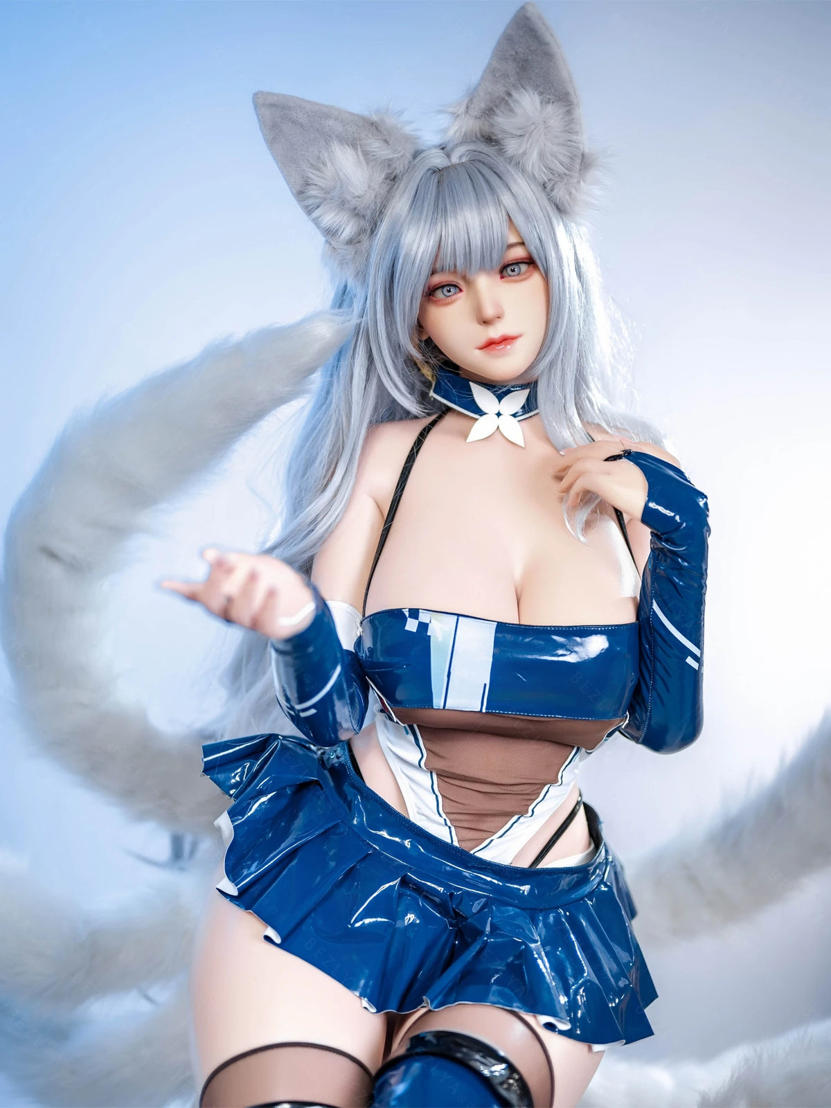 F7125-155Mcm(5.1ft)-38kg 2.2cf E Cup Mini ROS Silicone Asian Adult Chinese Anime Sex Doll｜Bezlya Doll