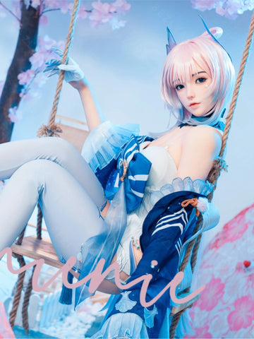 F7126-155Rcm(5.1ft)-37kg 2.0 A Cup Robot Silicone Head Adult Asian Chinese Sex Doll｜Bezlya Doll