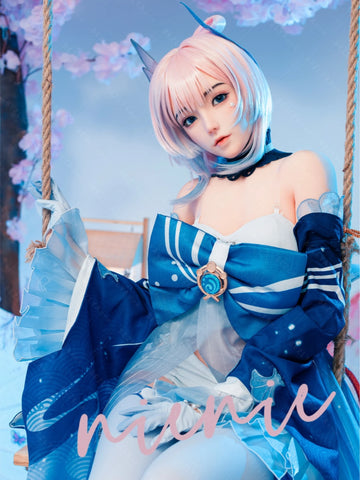 F7126-155Rcm(5.1ft)-37kg 2.0 A Cup Robot Silicone Head Adult Asian Chinese Sex Doll｜Bezlya Doll