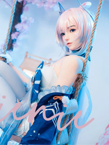 F7126-155Rcm(5.1ft)-37kg 2.0 A Cup Robot Silicone Head Adult Asian Chinese Sex Doll｜Bezlya Doll