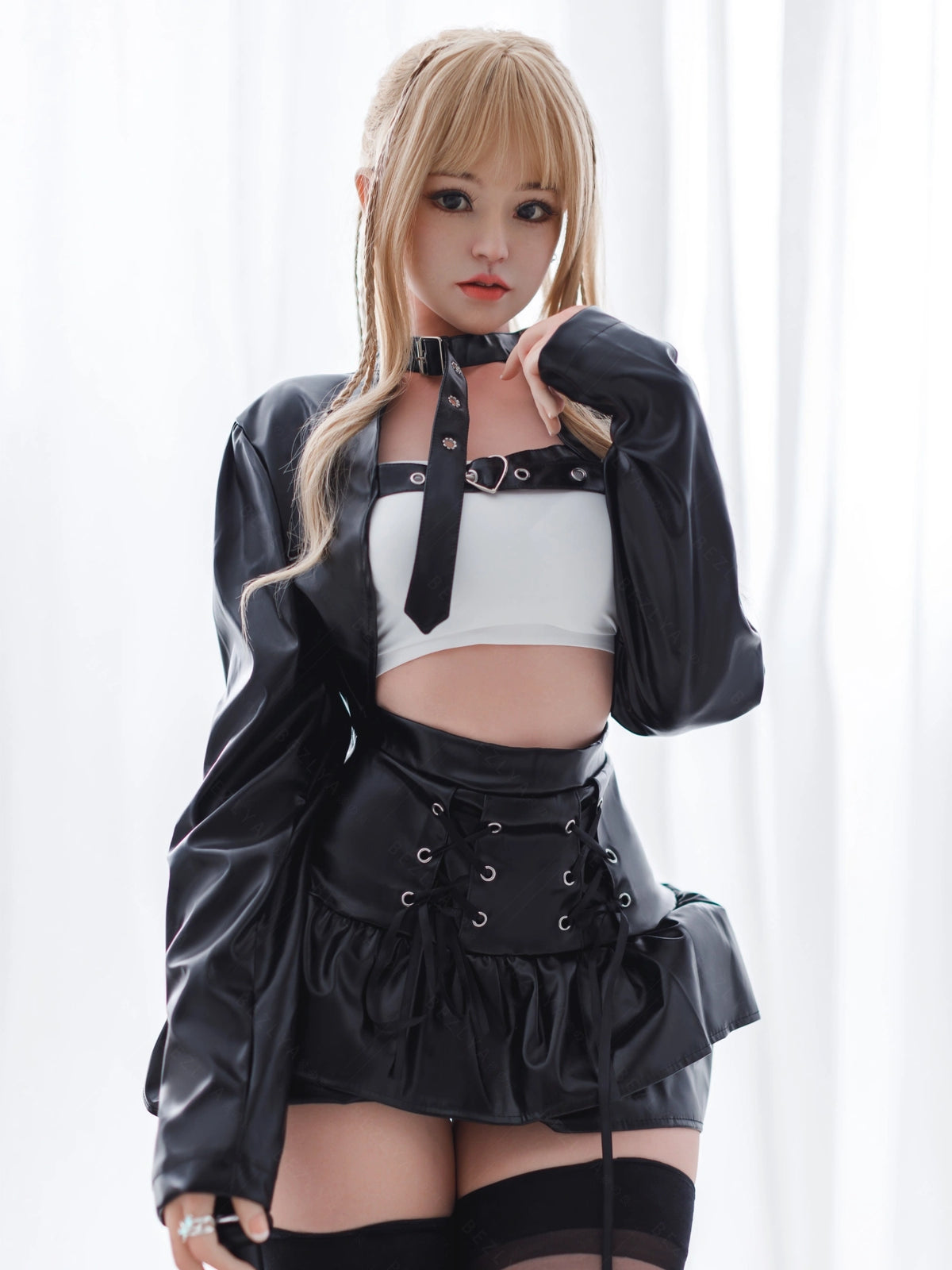 F7130-156cm(5.12ft)-29.7kg 2.1 B Cup Robot Silicone Head Adult Asian Sex Doll｜Bezlya Doll