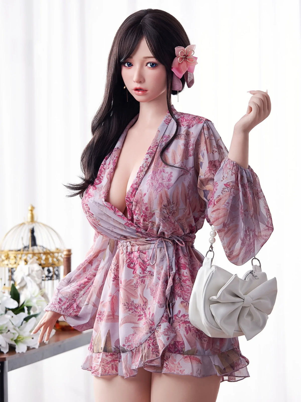 F7131-161cm(5.28ft)-32.8kg 2.1 I Cup Silicone Head Adult Asian Japanese MILF Sex Doll｜Bezlya Doll