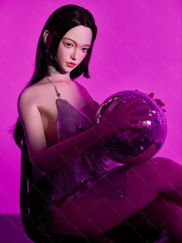 F7136-163cm(5.4ft)-37kg 2.2cf E Cup Mini Japanese Silicone Celebrity Anime Sex Doll Life Size｜Bezlya Doll