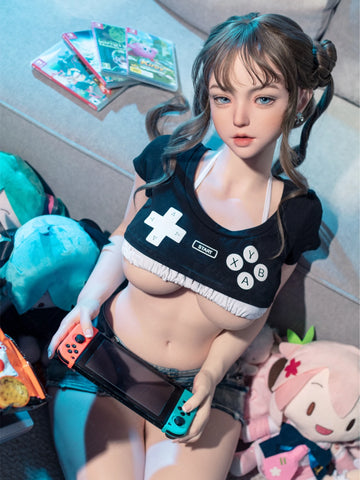 F7156-155Mcm(5.1ft)-38kg 2.2cf E Cup Mini ROS Silicone Asian Anime celebrity Sex Doll｜Bezlya Doll