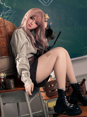 F7148-155Rcm(5.12ft)-32.5kg 2.1 A Cup Robot Silicone Head Adult Asian Sex Doll｜Bezlya Doll