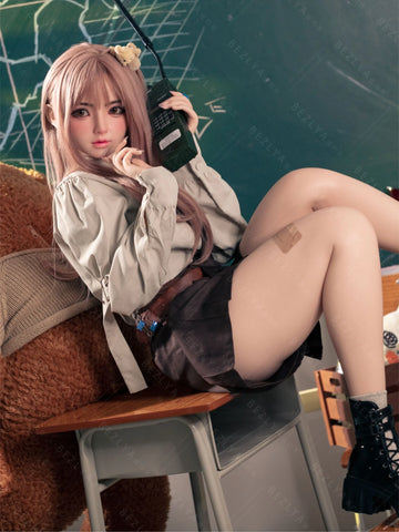 F7148-155Rcm(5.12ft)-32.5kg 2.1 A Cup Robot Silicone Head Adult Asian Sex Doll｜Bezlya Doll