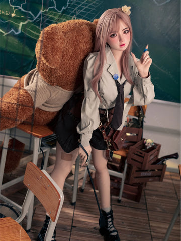 F7148-155Rcm(5.12ft)-32.5kg 2.1 A Cup Robot Silicone Head Adult Asian Sex Doll｜Bezlya Doll