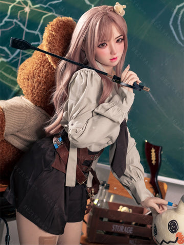 F7148-155Rcm(5.12ft)-32.5kg 2.1 A Cup Robot Silicone Head Adult Asian Sex Doll｜Bezlya Doll