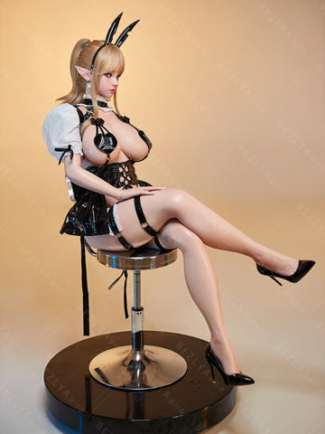 F7149-157cm(5.2ft)-36.2kg 2.2cf K Cup ROS Asian Chinese Silicone Sex Doll｜Bezlya Doll