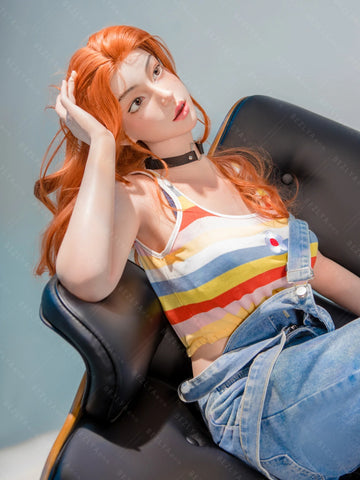 F7150-163cm(5.4ft)-35kg 2.1 B Cup Asian Real TPE body+silicon head small breast Chinese Sex Doll｜Bezlya Doll