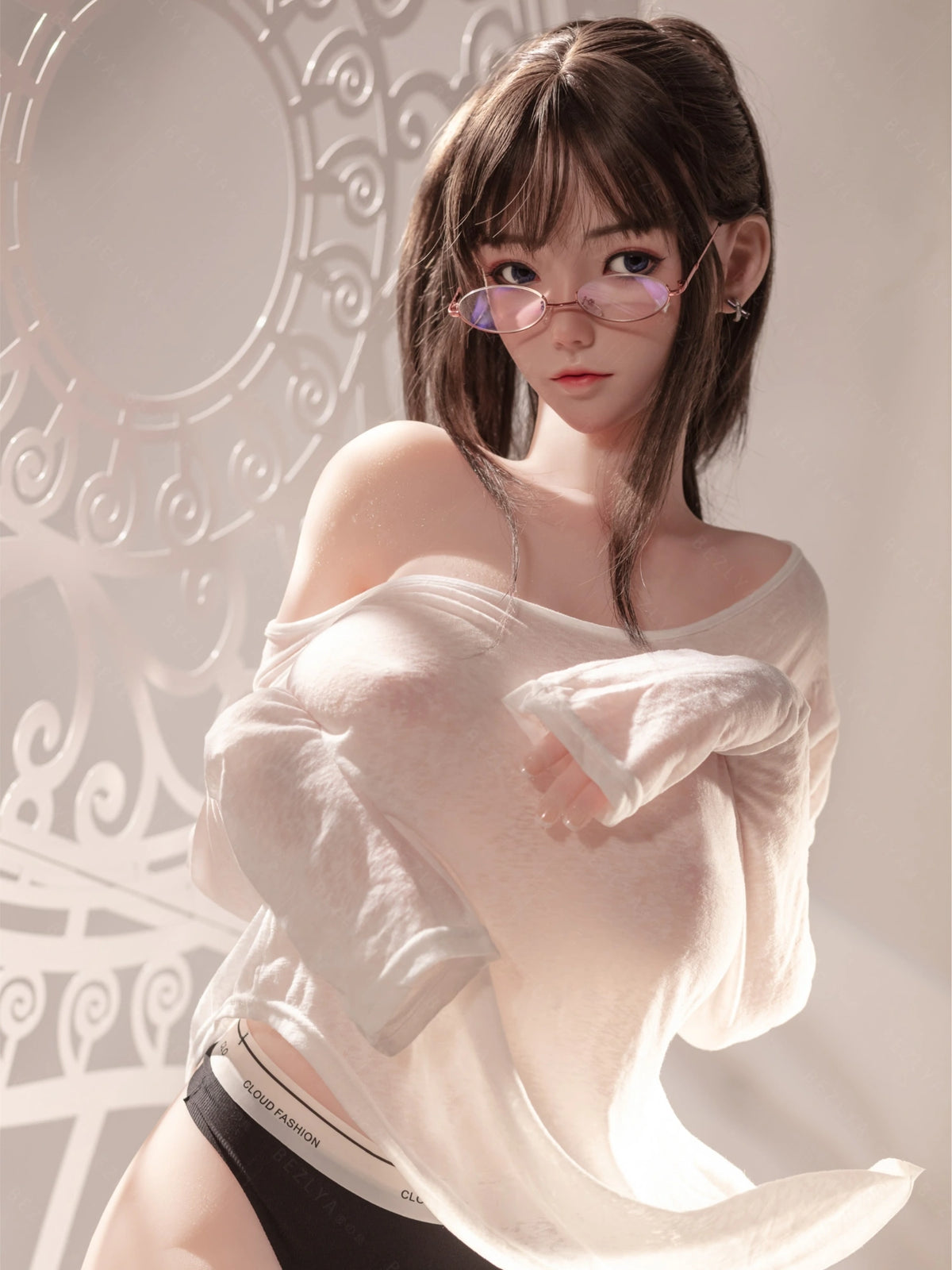 F7151-155cm(5.1ft)-40kg 2.0 G Cup Japanese Young Big Breast Sex Doll – Girl Next Door Style with Triple Pleasure Tunnels｜Bezlya Doll