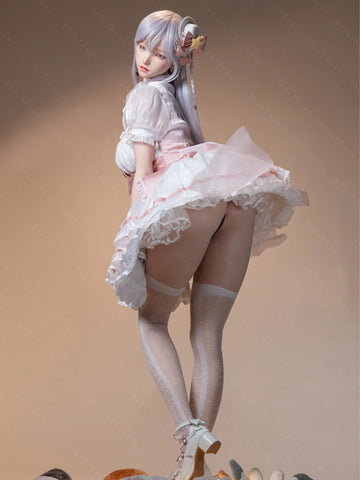 F7155-155Mcm(5.1ft)-38kg 2.2cf E Cup Mini ROS Silicone Asian Anime celebrity Sex Doll｜Bezlya Doll