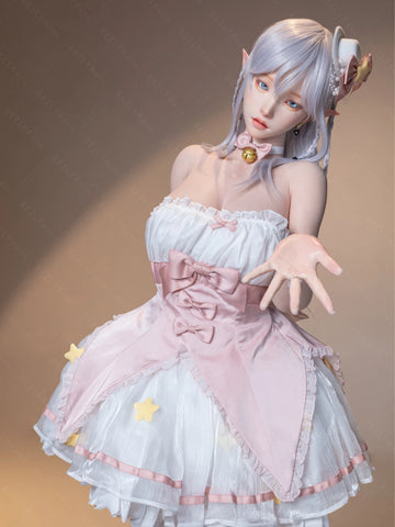 F7155-155Mcm(5.1ft)-38kg 2.2cf E Cup Mini ROS Silicone Asian Anime celebrity Sex Doll｜Bezlya Doll