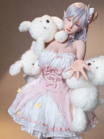 F7155-155Mcm(5.1ft)-38kg 2.2cf E Cup Mini ROS Silicone Asian Anime celebrity Sex Doll｜Bezlya Doll