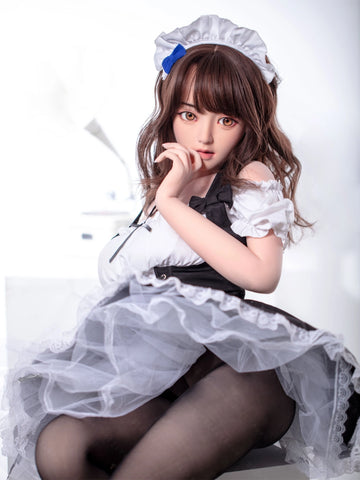 F7163-150cm(5.3ft)-34kg 2.1 A Cup Asian Real Silicone Japanese Sex Doll – Premium Love Doll for Ultimate Pleasure｜Bezlya Doll