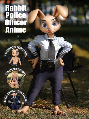 F9114-21kg C Cup ROS Rabbit Police Officer Anime Best Animal Furries Hentai Sex Doll｜Doll Castle