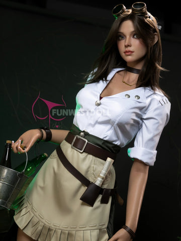 F8612-168cm(5.5ft)-42kg D Cup ROS Silicone Sex Doll 【IN STOCK USA/EU】｜Fun West Doll