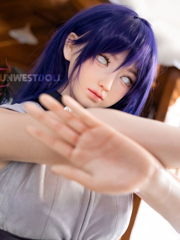 F2475-159cm(5.2ft)-37kg A Cup Amy Realistic Silicone Anime Sex Doll｜Fun West Doll