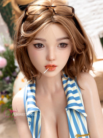 F2557-152cm(5ft) 26.5kg D Cup Youthful Look Realistic Silicone Sex Doll｜Fun West Doll