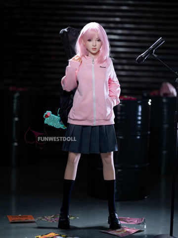 F2555-152cm(5ft) 26.5kg D Cup Youthful Look Realistic Silicone Sex Doll｜Fun West Doll