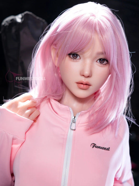F2555-152cm(5ft) 26.5kg D Cup Youthful Look Realistic Silicone Sex Doll｜Fun West Doll