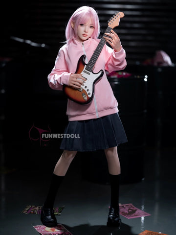 F2555-152cm(5ft) 26.5kg D Cup Youthful Look Realistic Silicone Sex Doll｜Fun West Doll