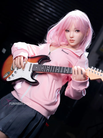 F2555-152cm(5ft) 26.5kg D Cup Youthful Look Realistic Silicone Sex Doll｜Fun West Doll