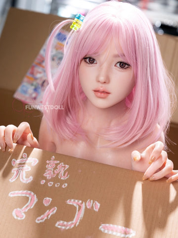F2555-152cm(5ft) 26.5kg D Cup Youthful Look Realistic Silicone Sex Doll｜Fun West Doll