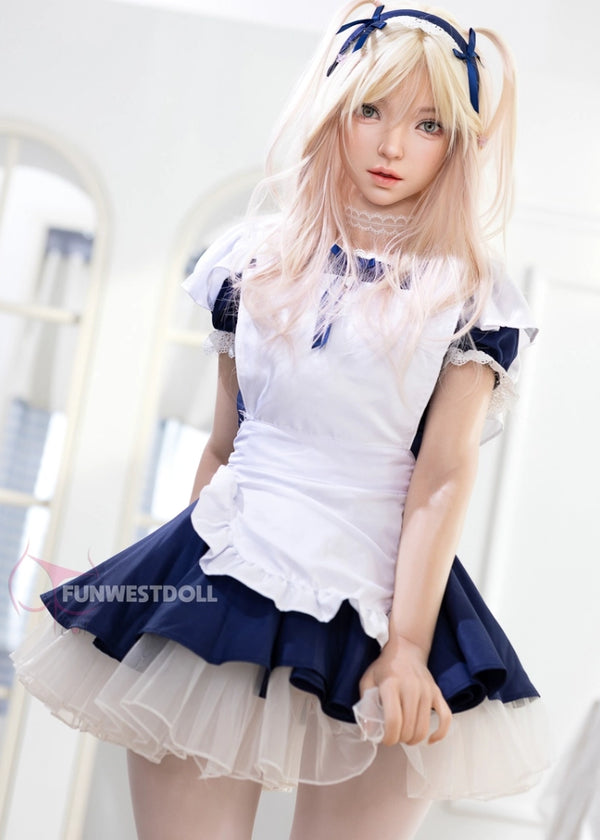 F2523-159cm(5.2ft)-37kg A Cup ROS Luxury-Grade Realistic Skin Texture Silicone Sex Doll  [IN STOCK USA/EU]| Fun West Doll