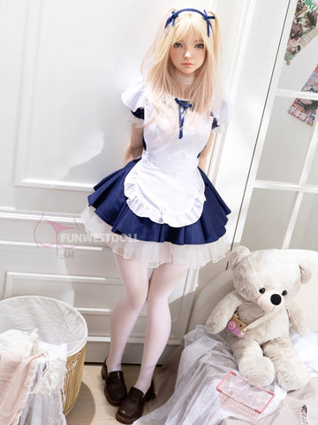 F2523-159cm(5.2ft)-37kg A Cup White Giselle Realistic Silicone Sex Doll | Fun West Doll