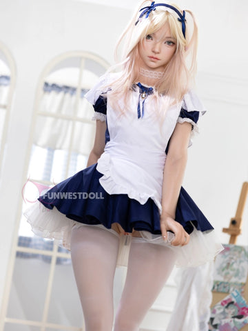 F2523-159cm(5.2ft)-37kg A Cup White Giselle Realistic Silicone Sex Doll | Fun West Doll