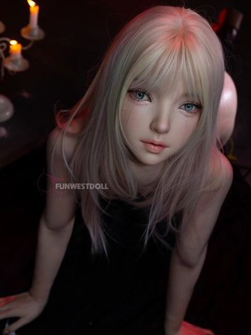 F2534-159cm(5.2ft)-37kg A Cup Halloween Realistic Silicone Sex Doll | Fun West Doll